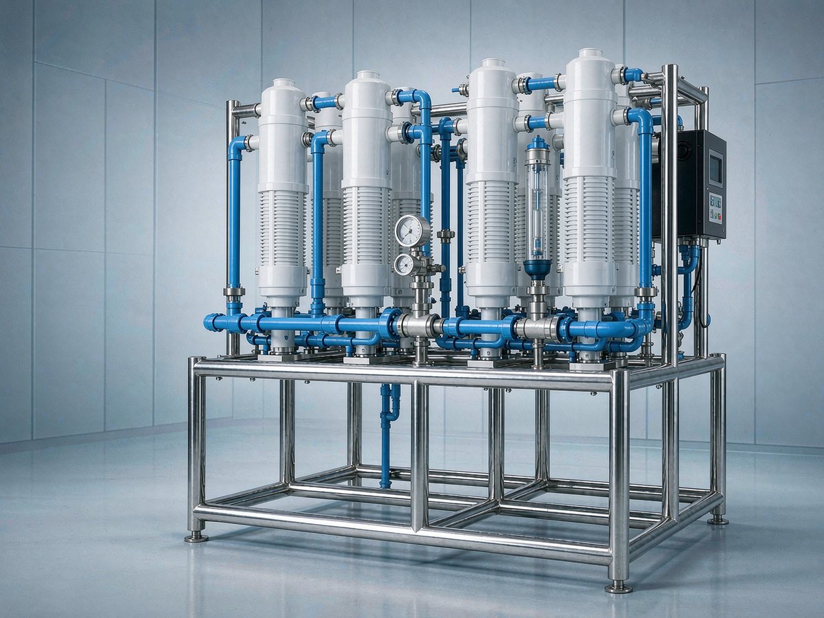 EDI Deionization System GS-EDI1000