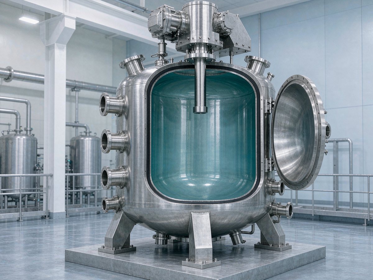 Glass-Lined Reactor GF-GL1500